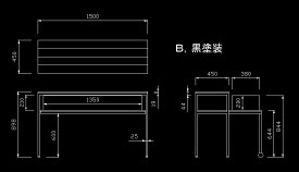 T様専用　※お見積り後のお客様専用ページアイアン＆ウッド　ピアノデスク