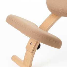 バランスラボ製バランスチェア パーツ 膝面クッション (木製ピン2本・固定ネジ2本付) バランスラボ製 バランスチェアー 北欧家具 学習椅子