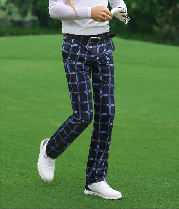 楽天市場】高品質 新発売 3色 golf ゴルフ ゴルフウェア チェック柄 