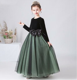 楽天市場 マキシ丈ワンピース 長袖 キッズファッション キッズ ベビー マタニティ の通販