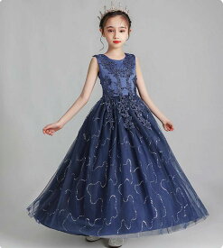 大特価 10色 ピアノ発表会 ドレス 中学生 ワンピース 女の子 キッズドレス 子供 ノースリーブ リボン 演奏会 フラワーガール ベールガール リングガール プリンセス フォーマル 七五三 120-170 白 ピンク 紫 ネイビー 水色 紺色 金 薄紫 子どもドレス 子供 ドレス