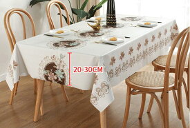 8色 テーブルクロス 【送料無料】テーブルクロス 洋風 贅沢感 テーブルカバー テーブルマット 食卓カバー ダイニング テーブル 撥水 撥油加工 花柄 茶卓 カバー 最安値 長方形 ライト高級テーブルクロス サテンジャカード テーブルクロス ダイニング テーブル 北欧