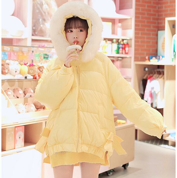 楽天市場】超可愛い 冬服 長袖ジャケット レディース ダウンコート 