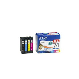 EPSON 純正インクカートリッジ(4色セット) ASNIC4CL74|パソコン パソコン周辺機器 インク【代引き決済不可】【日時指定不可】