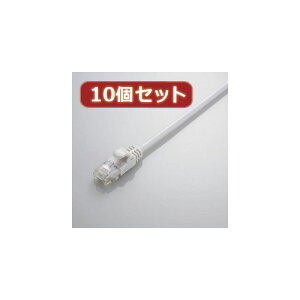 10�Z�b�g �G���R�� Gigabit ���炩LAN�P�[�u��(Cat6����) LD-GPY WH5X10|�p�\�R�� �p�\�R�����Ӌ@�� �P�[�u���y��������ϕs�z�y�����w��s�z
