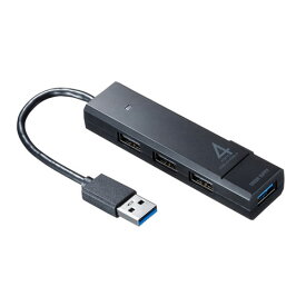 サンワサプライ USB3.1 Gen1+USB2.0コンボハブ ASNUSB-3H421BK|パソコン ネットワーク機器 ハブ【代引き決済不可】【日時指定不可】