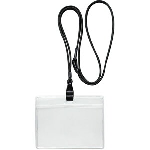 ソニック SONiC 吊下げ名札 エコノミータイプ 10個入 黒 ASNNF-482-D|パソコン オフィス用品 その他