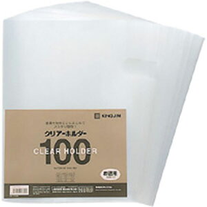 �L���O�W�� A4�N���A�[�z���_�[100���p�b�N ���� 735N100|�p�\�R�� �I�t�B�X�p�i ���[��