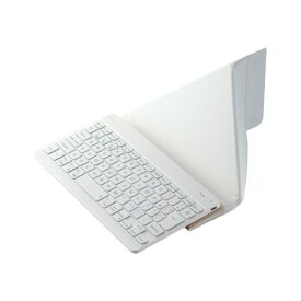 エレコム 充電式Bluetooth Ultra slimキーボード Slint ホワイト ASNTK-TM15BPWH|スマートフォン・タブレット・携帯電話 iPad キーボード