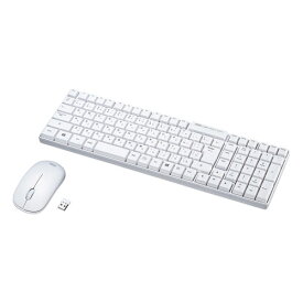 【5個セット】 サンワサプライ マウス付きワイヤレスキーボード ASNSKB-WL34SETWX5|パソコン パソコン周辺機器 マウス