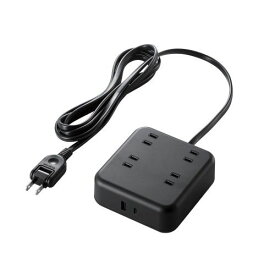 エレコム 20Wデスクトップ型USBタップ ASNT-U04-4220BK|家電 生活家電 OAタップ