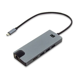 ラトックシステム USB Type-C マルチアダプター 4K60Hz・PD対応・30cmケーブル ASNRS-UCHD-PHL4|パソコン パソコン周辺機器