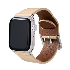 LEPLUS Apple Watch Series 1/2/3/4/5/SE/6/7 (38/40/41mm) PUレザーバンド Vahane ライトベージュ ASNLP-AW41BLBG|スマートフォン・タブレット・携帯電話 iPhone Apple Watch用アクセサリ