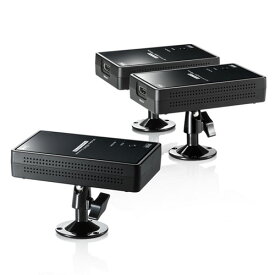 サンワサプライ ワイヤレス分配HDMIエクステンダー(2分配) ASNVGA-EXWHD7N|パソコン オフィス機器 パソコン周辺機器 ケーブル