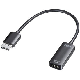 サンワサプライ DisplayPort-HDMI変換アダプタ(8K対応) ASNAD-DP8KHDR|パソコン パソコンパーツ インターフェイスカード