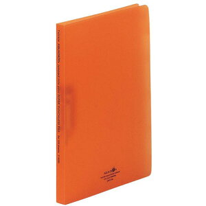 【10個セット】 LIHIT LAB. スーパーパンチレスファイルA4S 橙 ASNF-5030-4-ORX10|雑貨・ホビー・インテリア 雑貨 雑貨品
