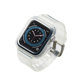 エレコム Apple Watch40mm用ソフトバンパーバンド一体型 ASNAW-20SBBUCR|スマートフォン・タブレット・携帯電話 iPhone その他アクセサリー