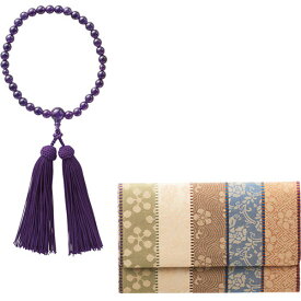 女性用念珠セット 紫水晶 ASNK21285714|雑貨・ホビー・インテリア 雑貨 雑貨品