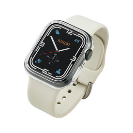 エレコム Apple Watch41mm用ハードバンパー ASNAW-21BBPPCR|スマートフォン・タブレット・携帯電話 iPhone その他アクセサリー