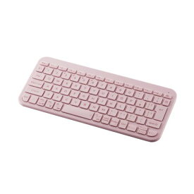 エレコム Bluetooth薄型ミニキーボード Slint ピンク ASNTK-TM10BPPN|スマートフォン・タブレット・携帯電話 iPad キーボード