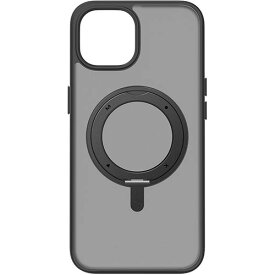 MOMAX モーマックス ROLLER MagSafe対応360°リングスタンドケース for iPhone 15 ブラック ASNMM25524i15|スマートフォン・タブレット・携帯電話 iPhone iPhone15シリーズ ケース