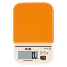 タニタ　デジタルクッキングスケール　オレンジ ASNK20505114|雑貨・ホビー・インテリア 雑貨 雑貨品