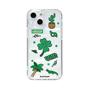 BOOGIE WOOGIE �u�M�E�M �I�[�����P�[�X for iPhone 13 mini Green ASNBW21994i13MNGN|�X�}�[�g�t�H���E�^�u���b�g�E�g�ѓd�b iPhone iPhone12 Pro Max�P�[�X