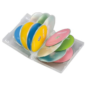 【5個セット(3枚×5)】 サンワサプライ DVDトールケース(12枚収納・3枚セット・クリア) ASNDVD-TW12-03CLNX5|パソコン パソコン周辺機器 メディアケース