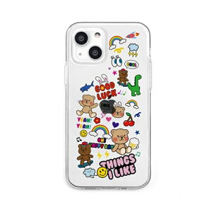 dparks ソフトクリアケース for iPhone 13 THINGS I LIKE ASNDS21145i13|スマートフォン・タブレット・携帯電話 iPhone iPhone12・12 Proケース
