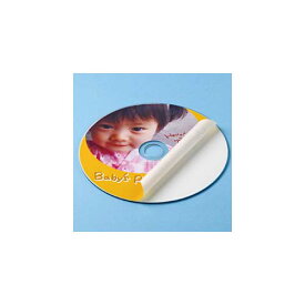 【5個セット】 サンワサプライ インクジェットDVD/CDラベル(内径24mm・マット) ASNLB-CDR002N-50X5|パソコン オフィス用品 インクジェット用紙