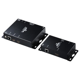 サンワサプライ PoE対応HDMIエクステンダー(セットモデル) ASNVGA-EXHDPOE2|パソコン パソコン周辺機器