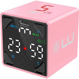 llano TickTime Cube 楽しく時間管理ができるポモドーロタイマー ピンク ASNTK1-Pi1|家電 キッチン家電 その他調理家電