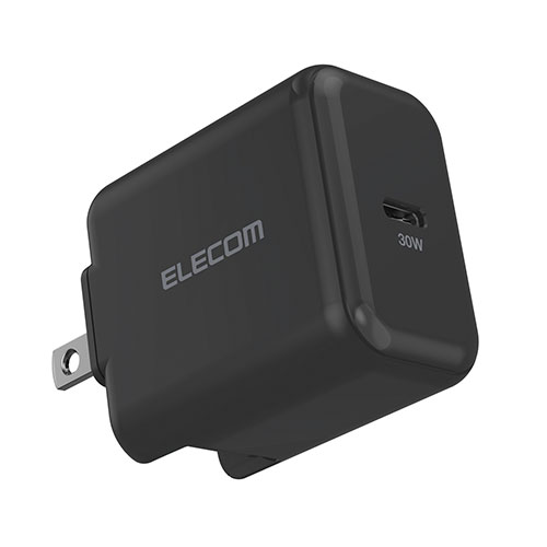 エレコム USB Power Delivery 30W AC充電器(C×1) ASNACDC-PD2130BK|家電 生活家電 家電用品