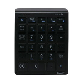 MCO Bluetoothテンキー ブラック ASNTENBT02/BK|パソコン パソコン周辺機器 テンキー