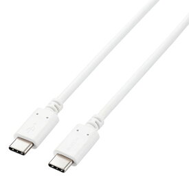 エレコム USB2.0ケーブル(認証品、USB Type-C(TM) to USB Type-C(TM)) ASNU2C-CC5PC10NWH|パソコン パソコン周辺機器 ケーブル(PC99以外)