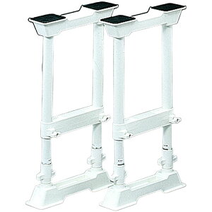 アイリスオーヤマ 家具転倒防止伸縮棒 2本入 M ホワイト ASNSP-45W|防災用品 安全用品 転倒防止