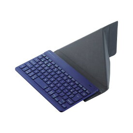 エレコム 充電式Bluetooth Ultra slimキーボード Slint ブルー ASNTK-TM15BPBU|スマートフォン・タブレット・携帯電話 iPad キーボード