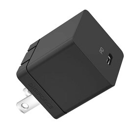 デジフォース Cube キューブ型PD充電器 30W 1C ブラック ASND0081BK|スマートフォン・タブレット・携帯電話 スマートフォン 充電器