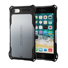 エレコム iPhone SE 第3世代 ハイブリッドケース ZEROSHOCK シルバー ASNPM-A22SZEROSV|スマートフォン・タブレット・携帯電話 スマートフォン Galaxyケース