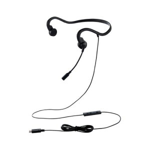 �G���R�� �L�����`���w�b�h�Z�b�g USB Type-C(TM) ASNHS-BC05CBK|�p�\�R�� �p�\�R�����Ӌ@�� �w�b�h�Z�b�g