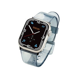 エレコム Apple Watch用クリアバンド(41/40/38mm) ASNAW-41BDUCBKC|スマートフォン・タブレット・携帯電話 iPhone アクセサリー