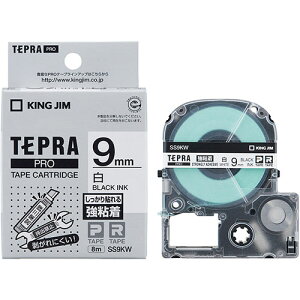 KING JIM �L���O�W�� �e�v��PRO�e�[�v���S�� 9mm �� ASNKJ-SS9KW|�p�\�R�� �I�t�B�X�p�i ���̑�