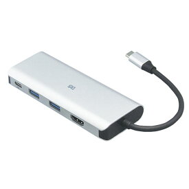 ラトックシステム USB Type-C マルチアダプター(HDMI・PD・USBハブ) ASNRS-UCHD-PHZ|パソコン パソコン周辺機器