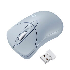 サンワサプライ 静音ワイヤレスブルーLEDマウス ”イオプラス” ASNMA-IPWBS302BL|パソコン オフィス機器 パソコン周辺機器 マウス