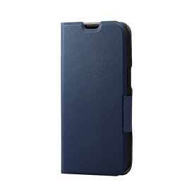 エレコム iPhone 14 ソフトレザーケース 薄型 磁石付 ASNPM-A22APLFUNV|スマートフォン・タブレット・携帯電話 iPhone iPhone14 ケース
