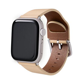 LEPLUS Apple Watch Series 1/2/3/4/5/SE/6/7 (42/44/45mm) PUレザーバンド Vahane ライトベージュ ASNLP-AW45BLBG|スマートフォン・タブレット・携帯電話 iPhone Apple Watch用アクセサリ
