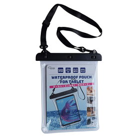 エツミ タブレット用防水ポーチ クリア ASNVE-2313|カメラ カメラアクセサリー カメラ用フィルム・アクセサリー