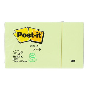 3M Post-it |XgCbg Đ m[g O[ ASN3M-655RP-G|[ ItBXpi Օi