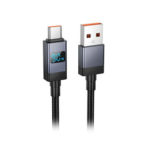 hoco. X118 �f�W�^���f�B�X�v���CType-C�P�[�u�� ���A���^�C���d�͕\���ł���@USB2.0�Ή��@ASNX118-AC-BK|�X�}�[�g�t�H���E�^�u���b�g�E�g�ѓd�b �X�}�[�g�t�H�� �P�[�u��