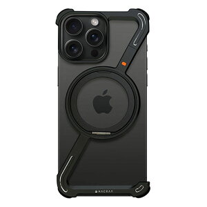 Hacray ハクライ 360 RingStandバンパー for iPhone 16 Pro Max アルミ・ブラック ASNHR27180i16PM|スマートフォン・タブレット・携帯電話 iPhone iPhone16シリーズ ケース